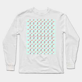 hand doing heart symbol Long Sleeve T-Shirt